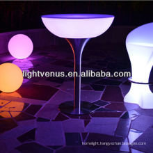 New Wifi control factory direct sale rechargeable color changing rgb led table